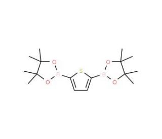 2,5-Bis-thiopheneboronic acid pinacol ester (CAS 175361-81-6) - chemical structure image