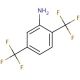 2,5-Bis(trifluoromethyl)aniline (CAS 328-93-8) - chemical structure image