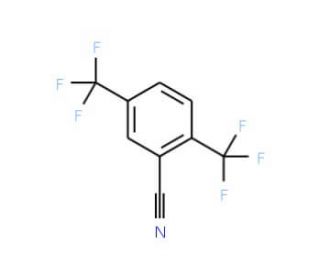 2,5-Bis(trifluoromethyl)benzonitrile (CAS 51012-27-2) - chemical structure image