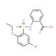 2-(5-Bromo-2-ethoxy-benzenesulfonylamino)-benzoic acid - chemical structure image