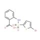 2-(5-Bromo-thiophene-2-sulfonylamino)-benzoic acid - chemical structure image