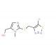 (2-{[(5-Chloro-1,2,3-thiadiazol-4-yl)methyl]-sulfanyl}-1-methyl-1H-imidazol-5-yl)methanol - chemical structure image