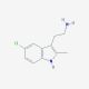 2-(5-Chloro-2-methyl-1H-indol-3-yl)ethanamine (CAS 1203-95-8) - chemical structure image