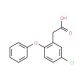 2-(5-Chloro-2-phenoxyphenyl)acetic acid (CAS 70958-20-2) - chemical structure image