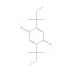 2,5-Di-tert-amylbenzoquinone (CAS 4584-63-8) - chemical structure image