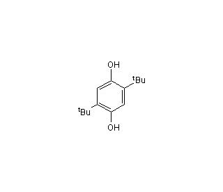 2,5-Di-tert-butylhydroquinone (DBHQ) (CAS 88-58-4) - chemical structure image