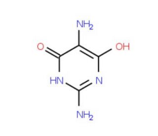 2,5-Diamino-4,6-dihydroxypyrimidine (CAS 40769-69-5) - chemical structure image