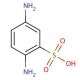 2,5-Diaminobenzenesulfonic acid (CAS 88-45-9) - chemical structure image