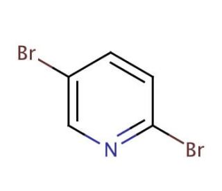 2,5-Dibromopyridine (CAS 624-28-2) - chemical structure image