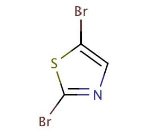 2,5-Dibromothiazole (CAS 4175-78-4) - chemical structure image
