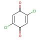 2,5-Dichloro-1,4-benzoquinone (CAS 615-93-0) - chemical structure image