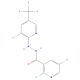 2,5-Dichloro-N′-[3-Chloro-5-(trifluoromethyl)pyridin-2-yl]pyridine-3-carbohydrazide (CAS 680217-58-7) - chemical structure im