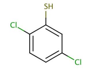 2,5-Dichlorobenzenethiol (CAS 5858-18-4) - chemical structure image