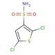 2,5-Dichlorothiophene-3-sulfonamide (CAS 53595-68-9) - chemical structure image