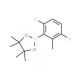 2,5-Difluoro-6-methylphenylboronic acid pinacol ester (CAS 1025707-98-5) - chemical structure image