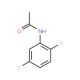 2,5-Difluoroacetanilide (CAS 398-90-3) - chemical structure image