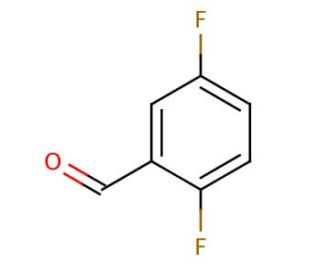 2,5-Difluorobenzaldehyde (CAS 2646-90-4) - chemical structure image