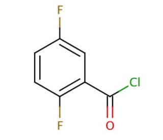 2,5-Difluorobenzoyl chloride (CAS 35730-09-7) - chemical structure image