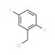2,5-Difluorobenzyl chloride (CAS 495-07-8) - chemical structure image