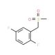 2,5-Difluorobenzylmethylsulfone (CAS 25195-56-6) - chemical structure image