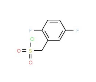 2,5-Difluorobenzylsulfonyl chloride (CAS 179524-62-0) - chemical structure image