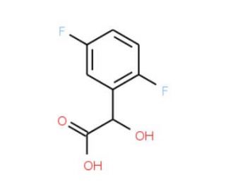 2,5-Difluoromandelic acid (CAS 207853-61-0) - chemical structure image
