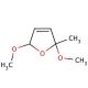 2,5-Dihydro-2,5-dimethoxy-2-methylfuran (CAS 22414-24-0) - chemical structure image