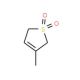 2,5-Dihydro-3-methylthiophene 1,1-dioxide (CAS 1193-10-8) - chemical structure image