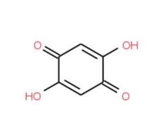 2,5-Dihydroxybenzoquinone (CAS 615-94-1) - chemical structure image