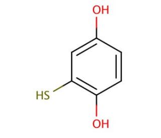 2,5-Dihydroxythiophenol (CAS 2889-61-4) - chemical structure image