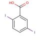 2,5-Diiodobenzoic acid (CAS 14192-12-2) - chemical structure image