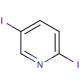 2,5-Diiodopyridine (CAS 116195-81-4) - chemical structure image