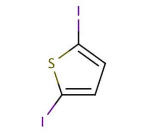 2,5-Diiodothiophene (CAS 625-88-7) - chemical structure image