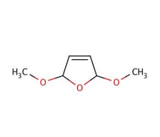 2,5-Dimethoxy-2,5-dihydrofuran, mixture of cis and trans (CAS 332-77-4) - chemical structure image