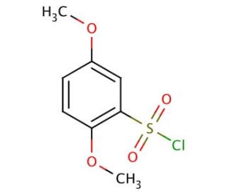 2,5-Dimethoxybenzenesulfonyl chloride (CAS 1483-28-9) - chemical structure image