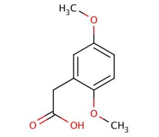 (2,5-Dimethoxyphenyl)acetic acid (CAS 1758-25-4) - chemical structure image