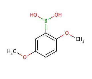 2,5-Dimethoxyphenylboronic acid (CAS 107099-99-0) - chemical structure image
