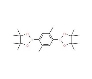 2,5-Dimethyl-1,4-phenylenediboronic acid, pinacol ester (CAS 303006-89-5) - chemical structure image