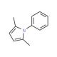 2,5-Dimethyl-1-phenylpyrrole (CAS 83-24-9) - chemical structure image