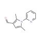 2,5-Dimethyl-1-pyridin-2-yl-1H-pyrrole-3-carbaldehyde - chemical structure image