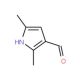 2,5-dimethyl-1H-pyrrole-3-carbaldehyde (CAS 2199-63-5) - chemical structure image