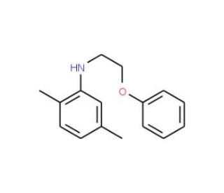(2,5-Dimethyl-phenyl)-(2-phenoxy-ethyl)-amine - chemical structure image