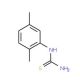 (2,5-Dimethyl-phenyl)-thiourea (CAS 16738-19-5) - chemical structure image