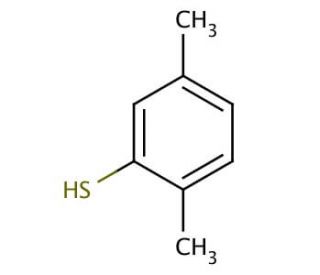 2,5-Dimethylbenzenethiol (CAS 4001-61-0) - chemical structure image