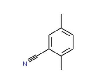 2,5-Dimethylbenzonitrile (CAS 13730-09-1) - chemical structure image