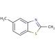 2,5-Dimethylbenzothiazole (CAS 95-26-1) - chemical structure image