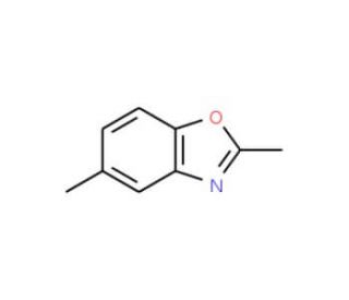 2,5-Dimethylbenzoxazole (CAS 5676-58-4) - chemical structure image