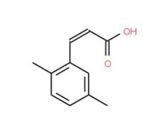 2,5-Dimethylcinnamic acid (CAS 95883-10-6) - chemical structure image