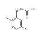 2,5-Dimethylcinnamic acid (CAS 95883-10-6) - chemical structure image
