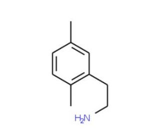 2,5-Dimethylphenethylamine (CAS 23068-44-2) - chemical structure image